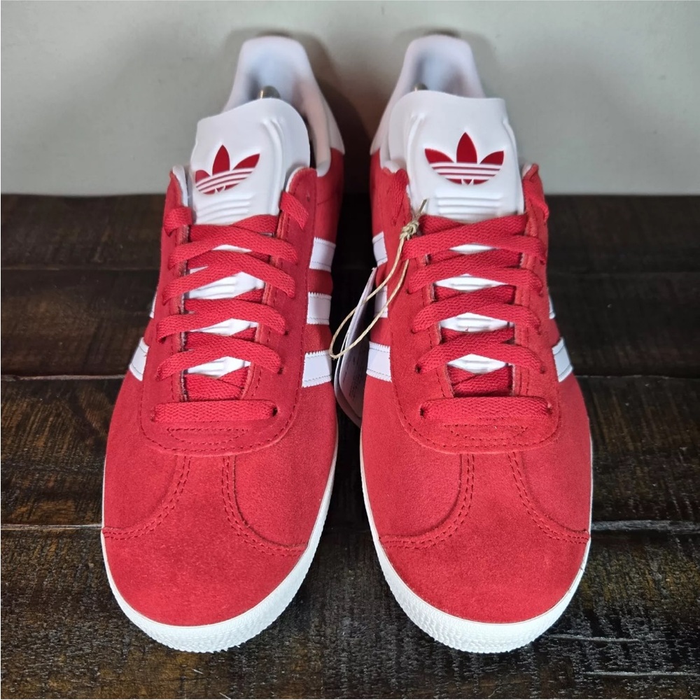 Adidas Originals Gazelle Better Scarlett Cloud White Shoes JI1534 Mens Sz 9.5 - Picture 2 of 5